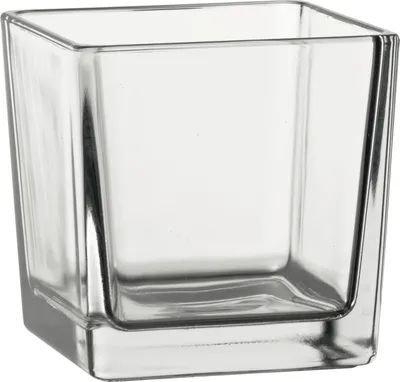 Image de SANDRA RICH Vase en forme de boîte, hauteur : 95 mm, longueur : 95 mm, largeur : 95 mm