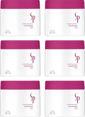 Produktbild von Wella Color Save Haarmaske Farbschutz Intensivkur 6x400 ml
