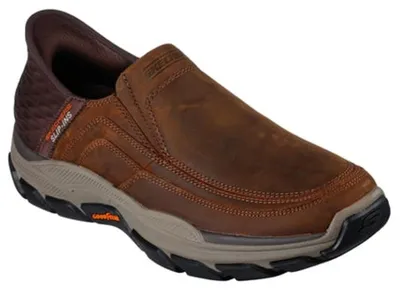 Obrázek produktu pro Skechers pánské nazouvací lodičky Respected-Elgin, hnědé, velikost 45,5 EU