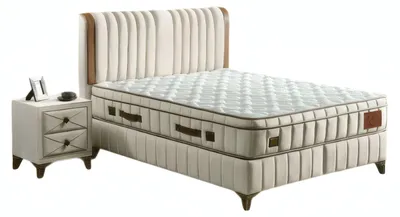 Productafbeelding van Slaapkamer set: compleet met tweepersoonsbed, bed met opbergruimte en een stijlvolle nachtkastjes set