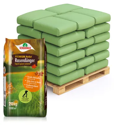 Produktbild von 40 x 20 kg VERDURMAX® Herbst Rasendünger