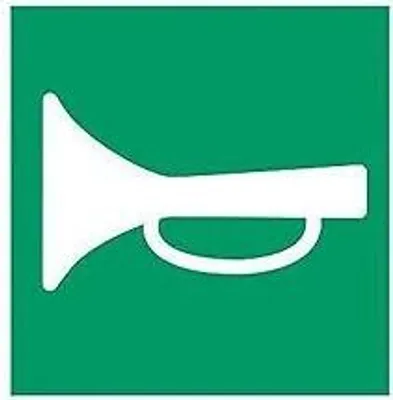Produktbild von Symbolschild Drucklufthorn 9Xt 713 630-461