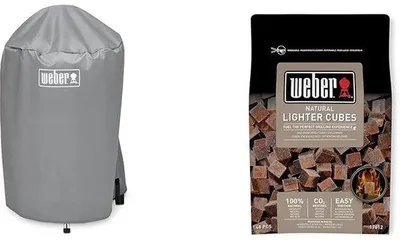 Obrázok produktu pre Kryt na uhlíkový gril 18 palcov, čierny – príslušenstvo k uhlíkovému grilu