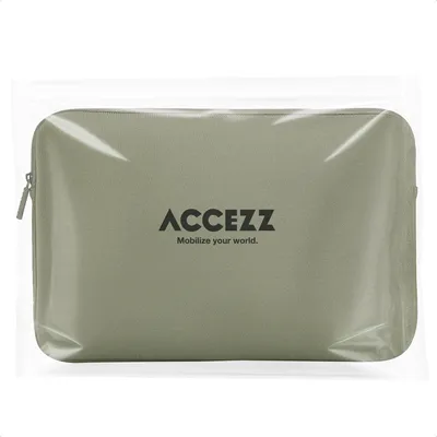 Produktbild von Accezz Laptop-Hülle, 15-16 Zoll - Laptop-Schutzhülle - Grün