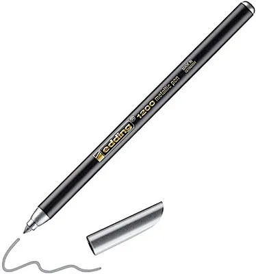 Obrázok produktu pre EDDING 4-1200054 - Fein - 1 Farben - Silber - Rundspitze - 1 mm - 1 mm