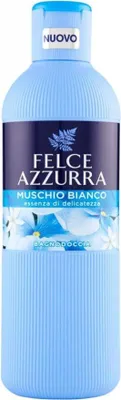 Image de Felce Azzurra Bain Douche Musc Blanc 650ml