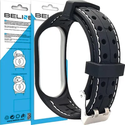 Produktbild von Beline Mi Band 6/5 Smartband Schwarz/Weiß