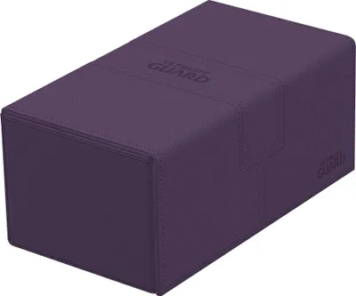 Produktbild von Ultimate Guard Twin Flip`n`Tray 200+ XenoSkin Monocolor Violett