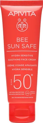 Produktbild von Apivita Bee Sun Safe Hydra Sensitive  Soothing  Face Cream SPF 50+ 50ml