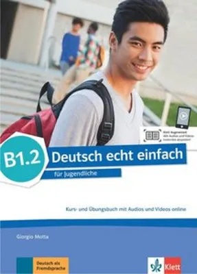 Obrázek produktu pro Deutsch echt einfach B1.2. Kurs- und Übungsbuch mit Audios und Videos online