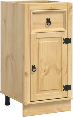 Immagine prodotto di vidaXL Armadio SKI Marrone miele 40 x 46 x 81,5 cm Legno di pino massiccio