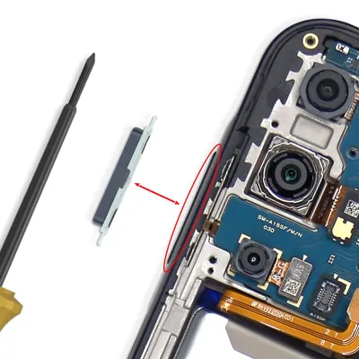 Produktbild von Samsung, Lautstärketaste Ersatzteil für Galaxy A15 4G Service Pack, Schwarz
