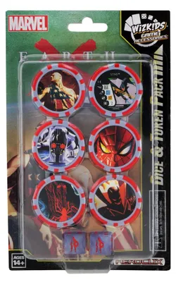 Produktbild von Marvel HeroClix - Earth X Dice and Token Pack
