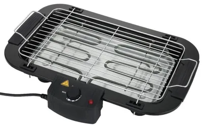 Obrázok produktu pre Elektrický gril Rosberg R51015G, 2000 W, 3 úrovne výšky, až 260 °C, čierna