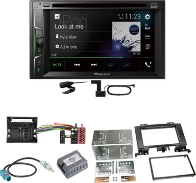 Produktbild von Pioneer AVH-A3200DAB Bluetooth DAB Einbauset für Mercedes Sprinter W906 Crafter