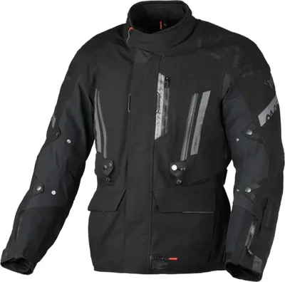 Immagine prodotto di Macna Ultimax 2.0 giacca impermeabile in tessuto da moto, nero, 3XL