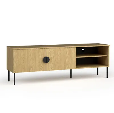 Produktbild von AX LIVING TV Schränke Brunelli 160 cm Eiche Baltic Lowboard für TV