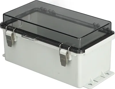 Obrázek produktu pro Vodotěsný venkovní projekt Junction Box ABS plast IP66 prachotěsný kryt Power Electrical Box Clear