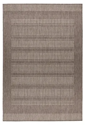Produktbild von Teppich Nibru 125 Taupe 60x110 cm – Pflegeleicht & Indoor & Outdoor