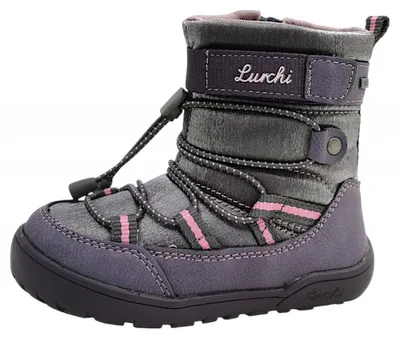 Productafbeelding van Lurchi Jale 1 BF Tex Kinderschuhe Mädchen Schnürstiefel Winterstiefel Violett Freizeit