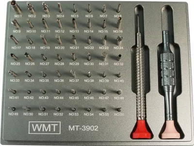 Produktbild von Multifuntkionsset mit 56 Aufsätzen für Uhrmacherarbeiten