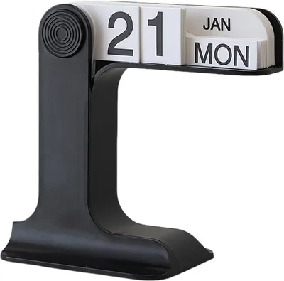 Produktbild von Tischkalender, Stehkalender, Klappkalender, Tagesplaner aus Kunststoff, modernes Landhausdekor, Home-Office-Dekoration