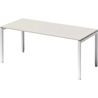 Produktbild von BISLEY Schreibtisch Cito Maße: 180 x 65-85 x 80 cm (B x H x T) 3-Schicht-Spanplatte, melaminharz Farbe der Tischplatte: grauweiß
