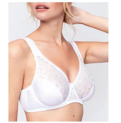 Produktbild von Naturana 100D-BH Hortense Schalen BH mit Bügel, Minimizer Damen Frauen, Büstenhalter (Perfekter Halt & Komfortabel, Häkchenverschluß hinten, Bequeme)