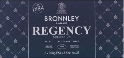 Produktbild von Bronnley Gästeseifen Regency Collection 3 x 100g