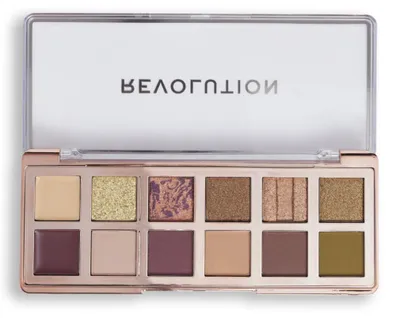 Produktbild von Makeup Revolution, The Eternal Icon Green, Lidschatten-Palette, 12 Farben, 8 g