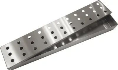 Produktbild von tepro Grillzubehör Edelstahl-Aromabox für Holzkohlen- und Gasgrills