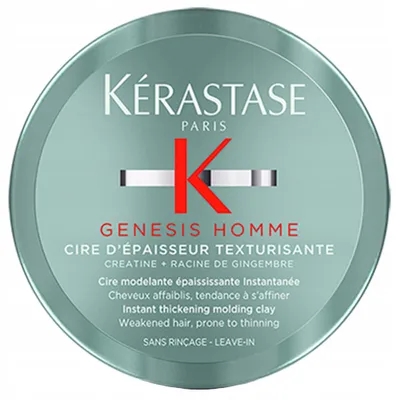 Obrázek produktu pro Vosk pro zhuštění vlasů Genesis Homme (Instant Thickening Molding Clay) 75 ml