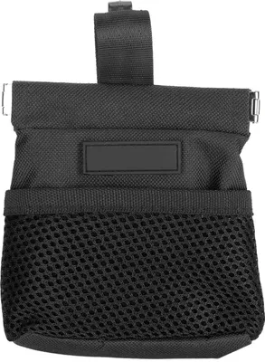 Produktbild von Hund behandeln Beutel mit Taillenclip Multifunktion großer Kapazitätstraining für Haustier Welpe Schwarz