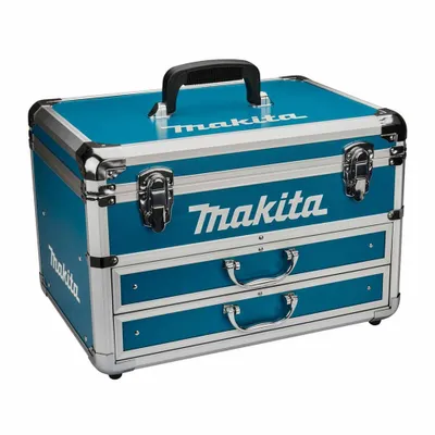 Zdjęcie produktu dla Makita Walizka aluminiowa pusta niebieska
