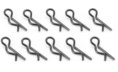 Produktbild von Carson Splinte 20mm, 10Stück, schwarz 500908059