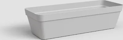 Produktbild von Blumentopf Artevasi Hellgrau 49,9 x 20 x 18,1 cm