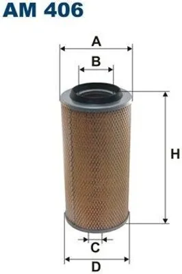 Zdjęcie produktu dla Filtr Powietrza Filtron Na 406