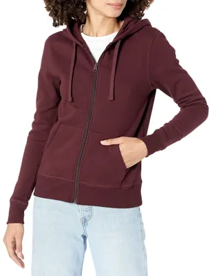 Zdjęcie produktu dla Bluza damska z polaru Essentials z pełnym zamkiem błyskawicznym (w kolorach przejściowych)