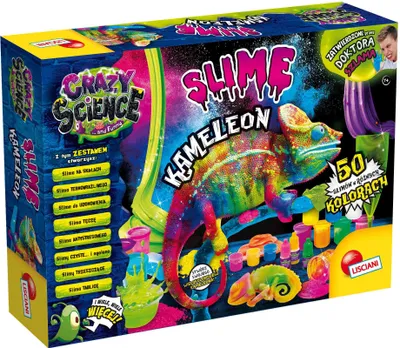 Obrázok produktu pre Lisciani Crazy Science Slime Kameleon 304-PL89246