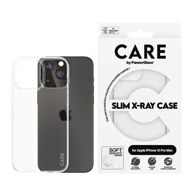 Immagine prodotto di Custodia Care by Panzerglass Slim X-Ray per Iphone 15 Pro Max - trasparente