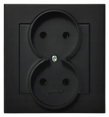 Obrázok produktu pre Ospel GP-2R/33, Čierna, IP20, 16 A, 84 mm, 45 mm, 90 mm