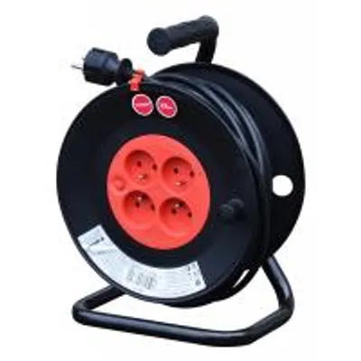 Obrázek produktu pro Elektrické navijáky Ip20 Kabel Ho5 Délka 25 m Kabel H05vv-f3g1,5 mm2 Hmotnost 3,54 kg