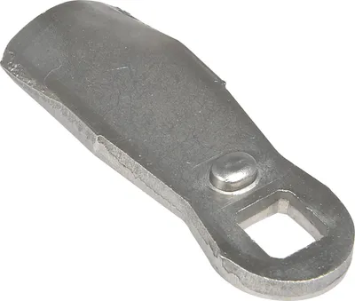 Produktbild von Sperrnase gerade für Blechmontagezylinder, 45 x 19 mm, Maß H 18 mm, Edelstahl