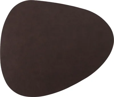 Produktbild von 4 Stück Platzsets Stone 45 x 36 cm Dunkelbraun Lederoptik zum Wenden Tischsets