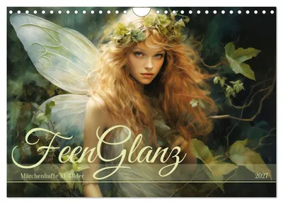 Produktbild von Feenglanz (Wandkalender 2027 DIN A4 quer), CALVENDO Monatskalender