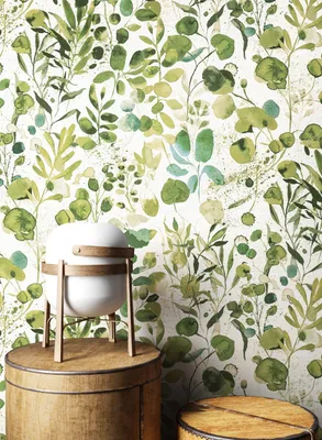 Produktbild von NEWROOM Tapete Ysabelle Grün Vliestapete - Floral Eukalyptus Blätter  Germany
