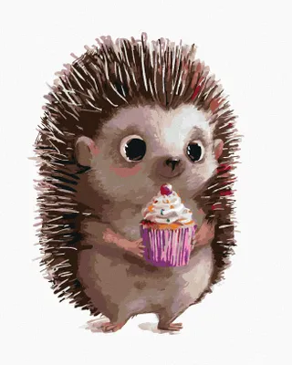 Zdjęcie produktu dla Zuty - Painting by Numbers - JEW AND CUPCAKE, 40x50 cm, bez ramy i płótna
