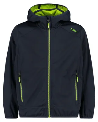 Produktbild von Cmp Kid Jacket Fix Hood B.blue-Limegreen B.blue-Limegreen 152