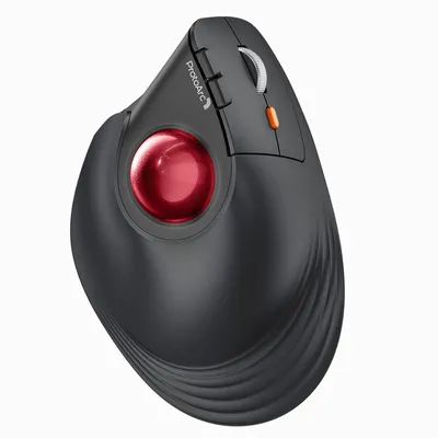 Immagine prodotto di Mouse trackball verticale, con design ergonomico e inclinazione di 62°