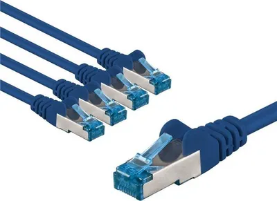 Obrázok produktu pre Goobay 67532, 5 m, Cat6a, S/FTP (S-STP), RJ-45, RJ-45, Modrá